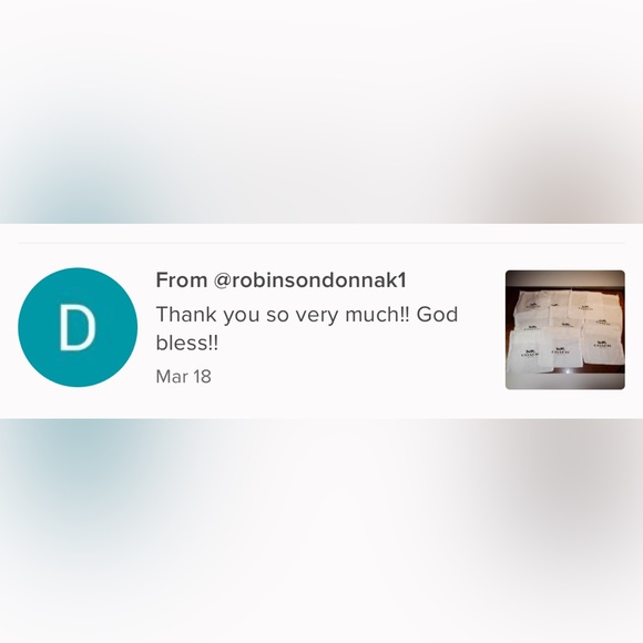 Coach Dust Bag-5 Total-NWOT - Picture 16 of 16